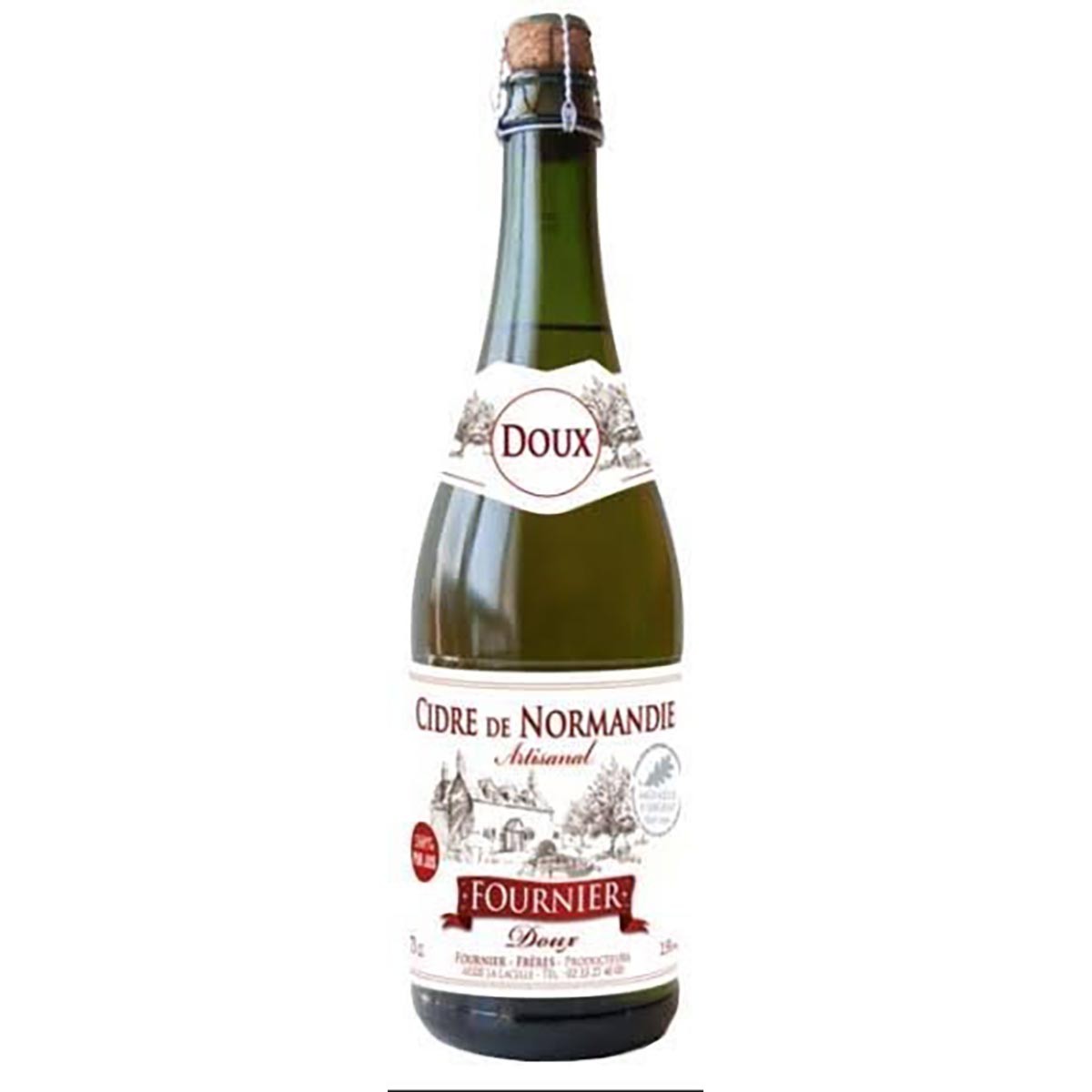 Cider Normandie Doux "Fournier" 2.5% Acl 6x750